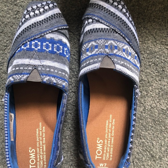 Toms Shoes - Blue Toms